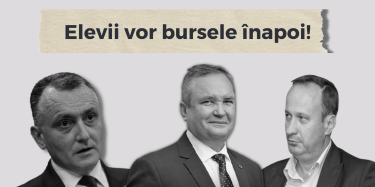 Elevii vor burse de merit de la 8.50! Tineri din mai multe părți de țară au inițiat o petiție