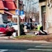 VIDEO. Doi bărbați, ridicați de polițiști, după ce s-au jucat cu o armă în taxi