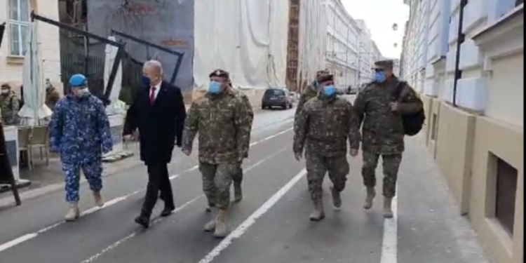 VIDEO Ministrul Apărării Naționale, Vasile Dîncu este la Timișoara