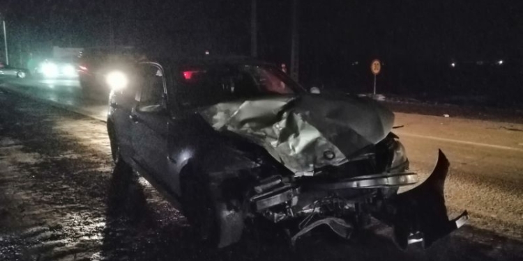 VIDEO Aproape mort de beat și la volanul unui BMW! Filmul accidentului de vineri seara, din Moșnița Nouă