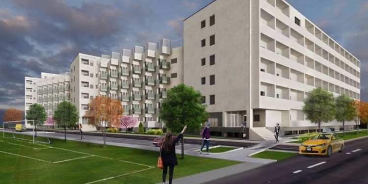Construcția celui mai mare cămin studențesc din țară demarează la începutul acestui an