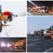 VIDEO Drumarii de la DRDP au intervenit cu utilaje de deszăpezire pe drumurile din vestul țării