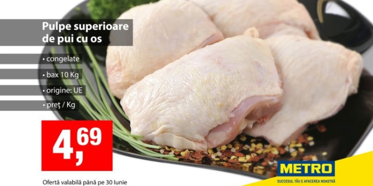 TIMIȘOARA: „Ofertă” la carnea de pui dintr-un mare lanț de magazine! Loturi întregi retrase din cauză că au fost contaminate cu Salmonella