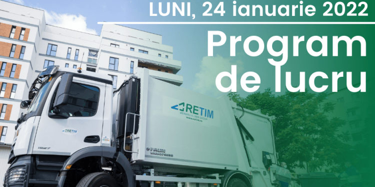 24 ianuarie nu e zi liberă pentru toată lumea! RETIM colectează deșeurile