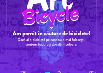 Ai o bicicletă veche? Doneaz-o și poate deveni o operă de artă