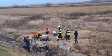 Accident pe autostrada A1 Timișoara – Lugoj. Două persoane au ajuns la spital