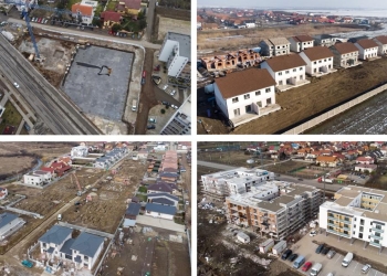 Inovație în domeniul construcțiilor, la Timișoara. Șantiere supravegheate cu drona și comunicare permanentă cu viitorii beneficiari, cheia unei relații de încredere în imobiliare.