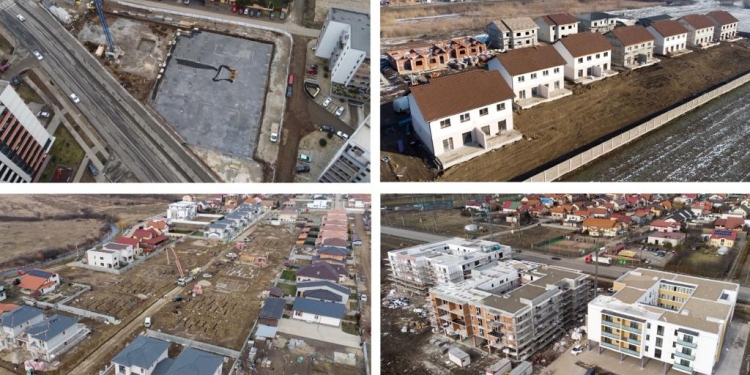 Inovație în domeniul construcțiilor, la Timișoara. Șantiere supravegheate cu drona și comunicare permanentă cu viitorii beneficiari, cheia unei relații de încredere în imobiliare.