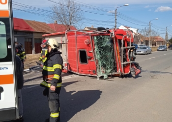 accident pompieri caransebes
