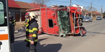 accident pompieri caransebes