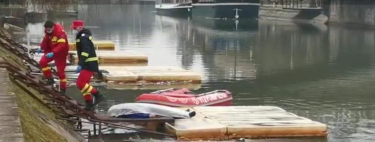 VIDEO Un bărbat a fost găsit înecat în Bega!