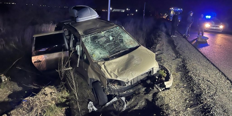 Accident teribil în Arad. Migranți spulberați de o mașină scăpată de sub control