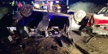 Trei oameni răniți pe o șosea din Vest. Accident provocat de un șofer băut