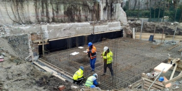 În două săptămâni se toarnă fundația noului corp al Clinicii de Balneologie din Timișoara