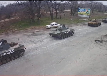 Tancurile rusești au intrat în capitala Ucrainei, în Kiev! Pe străzi se aud împușcături