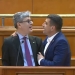 George Simion (AUR) l-a luat de gât pe Virgil Popescu, ministrul Energiei, la tribuna Parlamentului