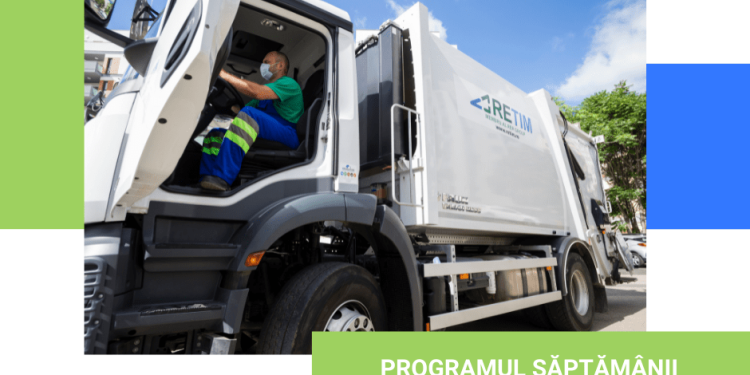 Pubelele negre la spălat! Nouă localități din Timiș programate de RETIM