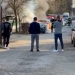 VIDEO. Mașină în flăcări, pe Calea Aradului
