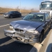 Accident în lanț pe A1. Trei mașini și un TIR s-au ciocnit
