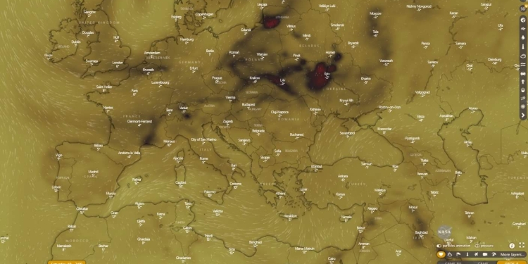 Posibil nor toxic provocat de exploziile din Ucraina, ar ajunge și în România