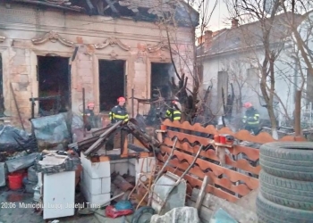 Un bărbat a murit ars într-un incendiu petrecut la Lugoj
