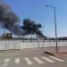 VIDEO Incendiu de proporții la un depozit de fier vechi din Oravița