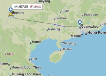 Un avion cu 133 de pasageri la bord s-a prăbușit în China