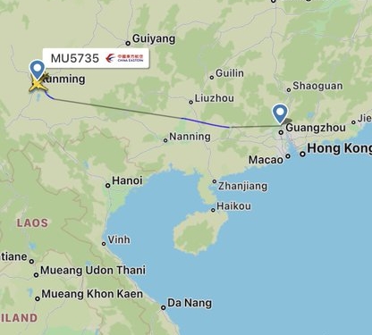 Un avion cu 133 de pasageri la bord s-a prăbușit în China