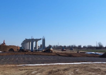 Avansează lucrările la Centura de Sud a Timișoarei