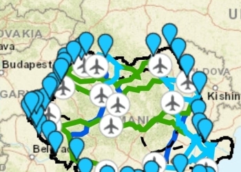 Ministerul Transporturilor pune la dispoziția ucrainenilor o aplicație prin care sunt prezentate coridoare de tranzit