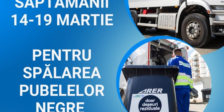 Începe igienizarea pubelelor din Timișoara! Vezi aici programul săptămânii