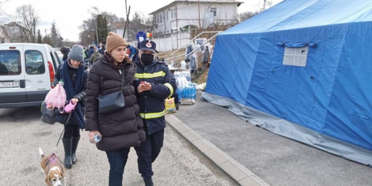 Tabere mobile din Timiș au fost trimise la refugiații de la graniță cu Ucraina