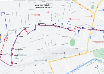 Șantierele din Timișoara modifică circulația mijloacelor de transport. Tot ce trebuie să știi