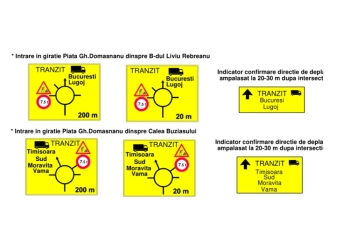 Atenție, șoferi! Devieri de trafic pe bulevardul Stan Vidrighin din Timișoara
