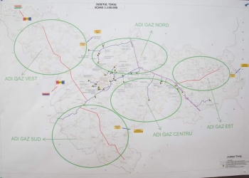 Zeci de mii de timișeni din estul județului vor fi racordați la rețeaua de gaze naturale