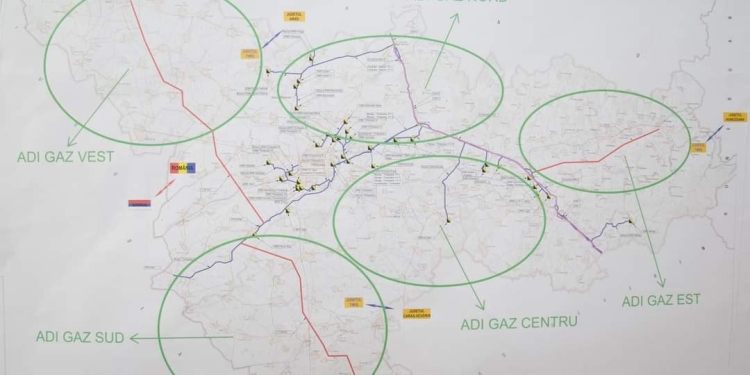 Zeci de mii de timișeni din estul județului vor fi racordați la rețeaua de gaze naturale