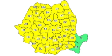 Atenționare meteo pentru toată țara! Vin ploi zdravene