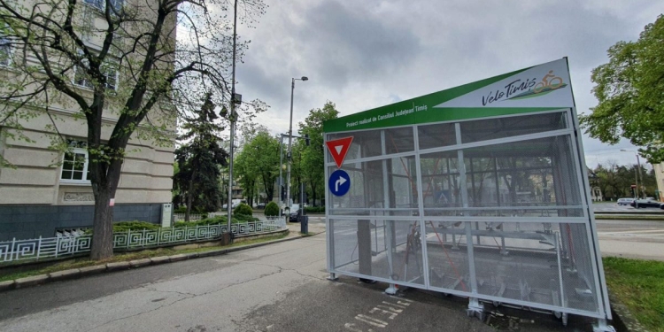 „Ca-n Olanda!” La Timișoara a fost inaugurată cea mai modernă parcare de biciclete