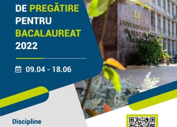 Pregătire de BAC, online, la Universitatea de Vest din Timișoara