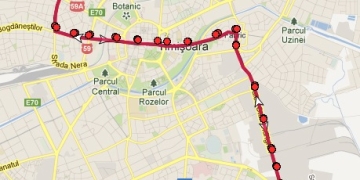 Linia de tramvai 4 nu va mai circula de luni, 4 aprilie