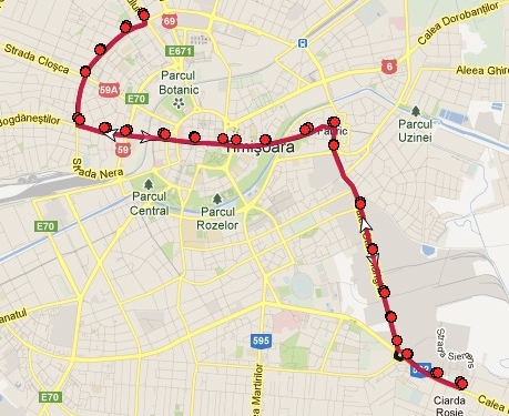 Linia de tramvai 4 nu va mai circula de luni, 4 aprilie