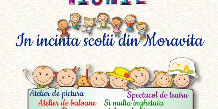 1 iunie vine cu surprize și transport gratuit pentru copiii din Moravița
