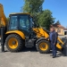 ”Shopping” de primar: un buldoexcavator pentru lucrări în comuna Sânmihaiu Român