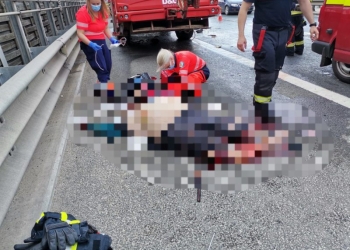 Incendiu pe autostrada A1, Nădlac-Deva. Un bărbat de 51 de ani a decedat