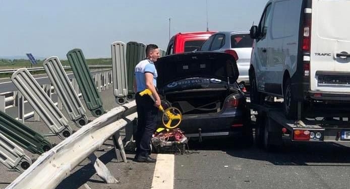 Accident pe A1 între Deva și Nădlac. Trafic îngreunat