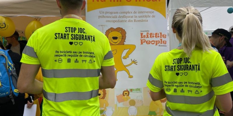 Reprezentanții IPJ Timiș au alergat la Timotion