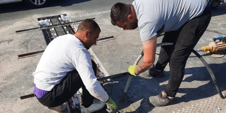 Lucrări pe drumurile naționale și autostrada A1