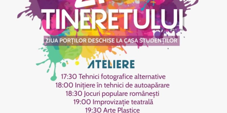 2 mai este Ziua Națională a Tineretului, află unde îți poți petrece seara