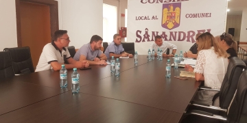 Lucrările de canalizare, într-o nouă etapă. Se pregătesc restricții de circulație în Sânandrei