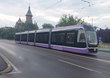 Bozankaya circulă, în sfârșit! Primul tramvai nou din ultima jumătate de secol, din Timișoara, a intrat pe linie